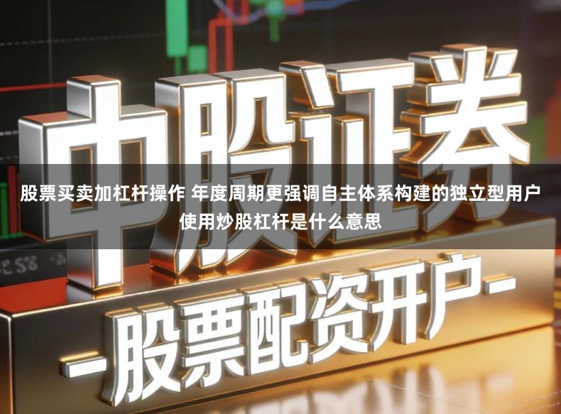 股票买卖加杠杆操作 年度周期更强调自主体系构建的独立型用户使用炒股杠杆是什么意思