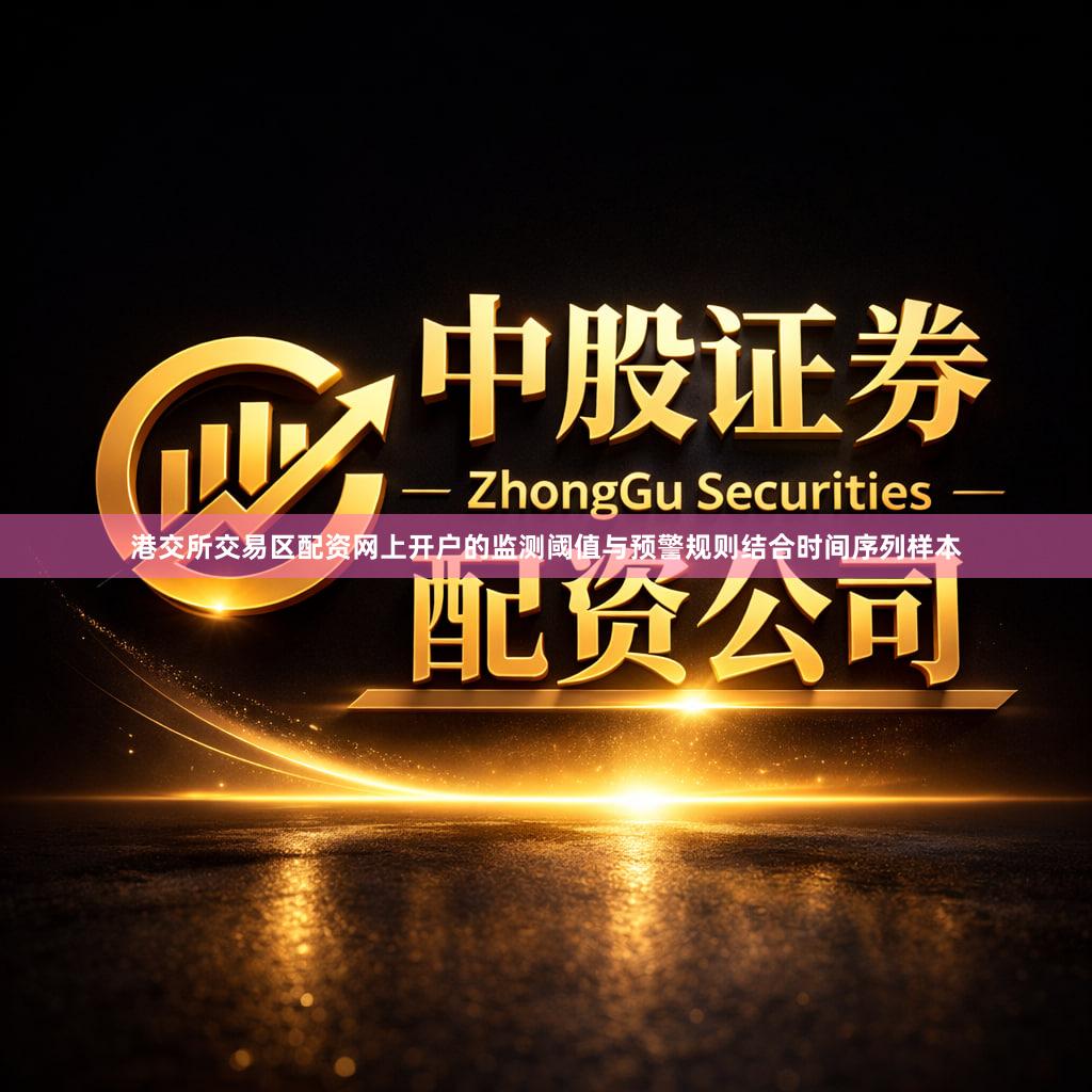 港交所交易区配资网上开户的监测阈值与预警规则结合时间序列样本